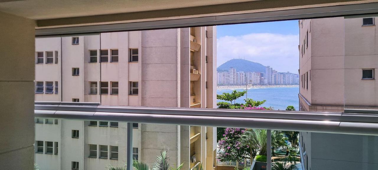 Apto Com Garagem E Lavanderia Em Frente A Praia Guarujá Eksteriør bilde